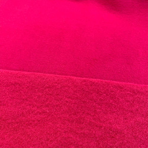 1.1m REMNANT Aspen Sweatshirting - Fuchsia