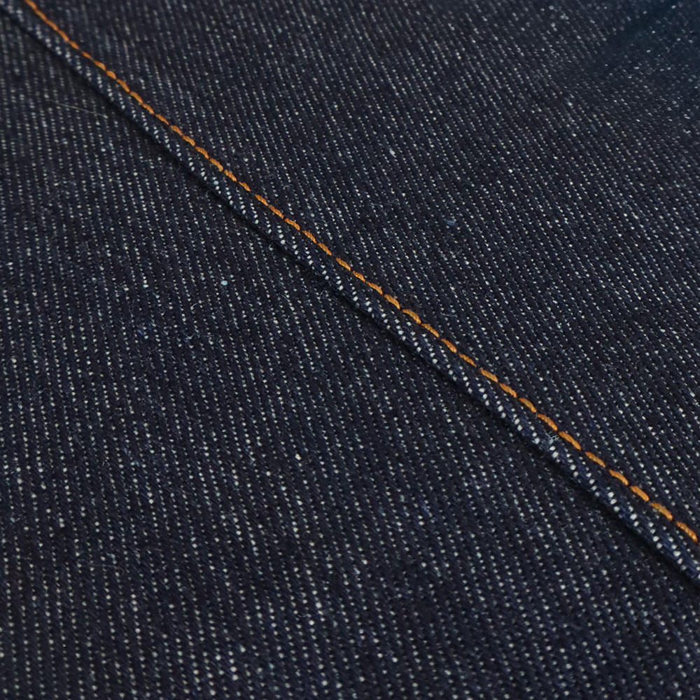 Deadstock Denim 100% Cotton 11.5oz | 175cm - Indigo Dyed (DEN011) - Image 2
