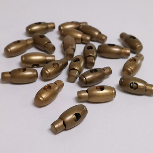 20 x Oval Toggles - Antique Gold