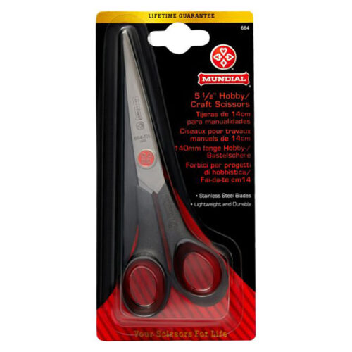 Mundial Red Dot 5.5" Hobby Craft Scissors