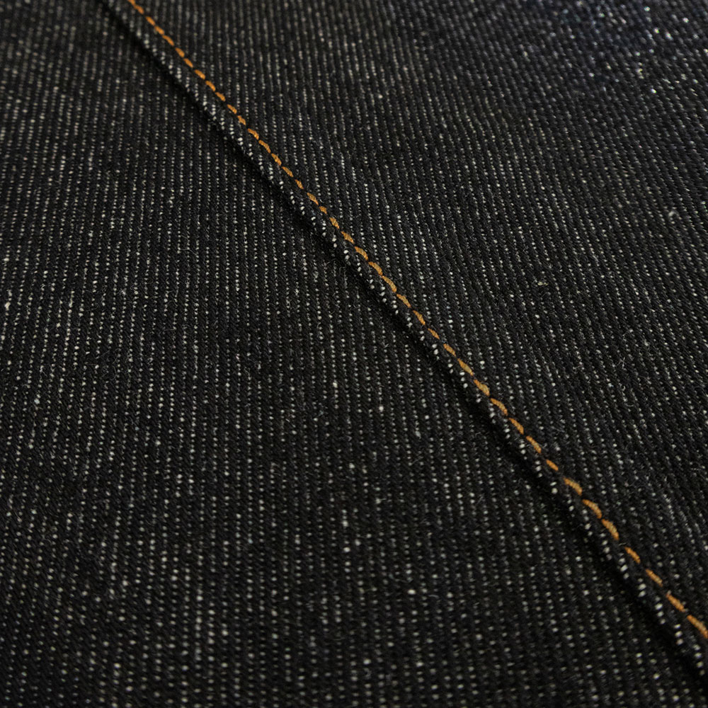 Deadstock Denim 100% Cotton 10.5oz | 175cm - Black (DEN013) - Image 2