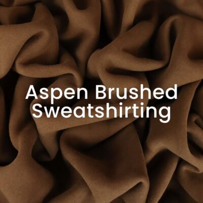 Aspen Brushed Sweatshirting Knit - View All Colours