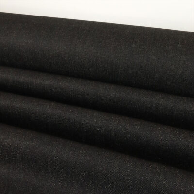 Deadstock Denim 100% Cotton 13oz | 175cm - Black (DEN012BLA)