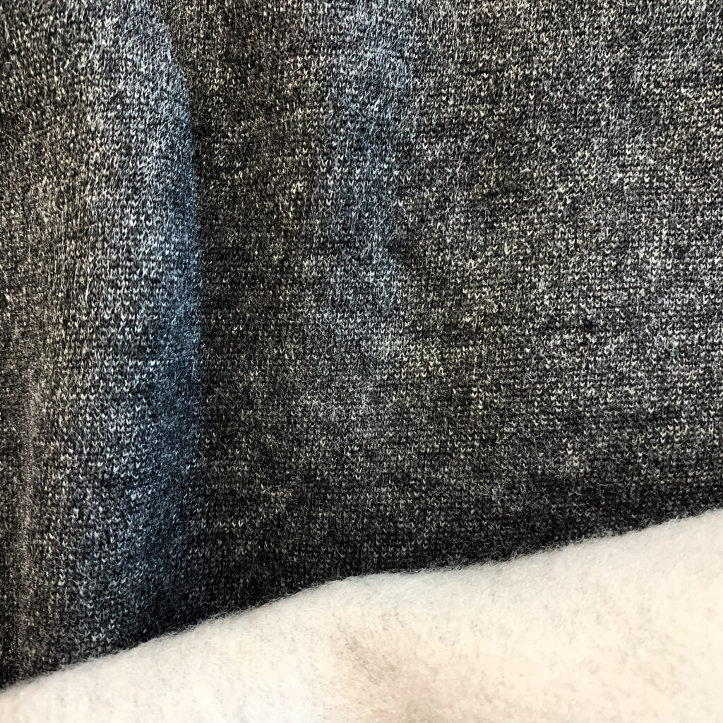 Aspen Brushed Sweatshirt Knit 300gsm - Dark Grey Marle - Ackroyd and ...