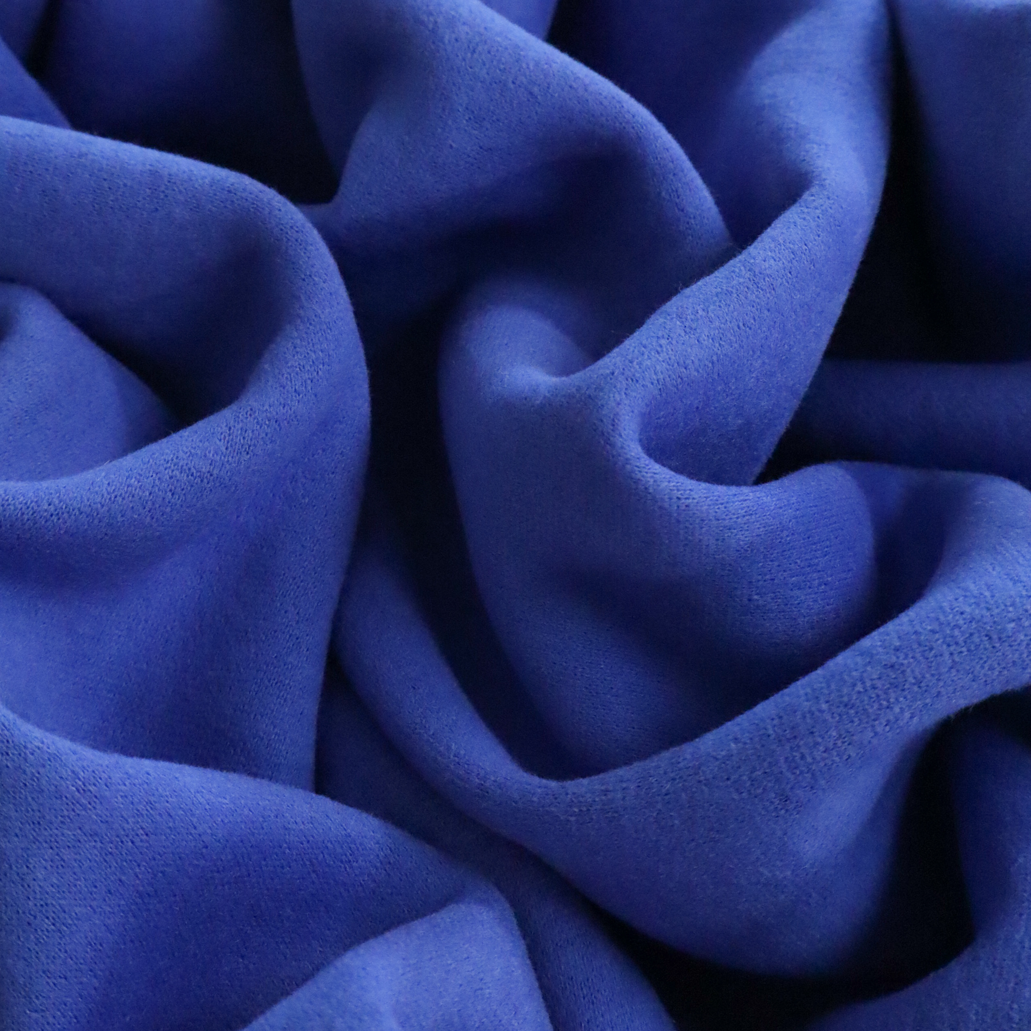 Aspen Brushed Sweatshirt Knit 300gsm - Royal