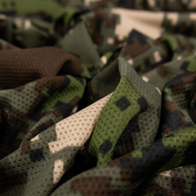 Basketball Mesh Deadstock - Khaki Digital Camo
