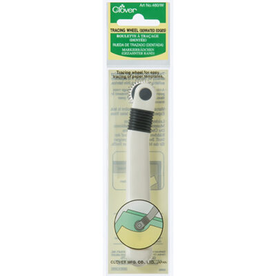 1 x Clover Tracing Wheel – Serrated Edges